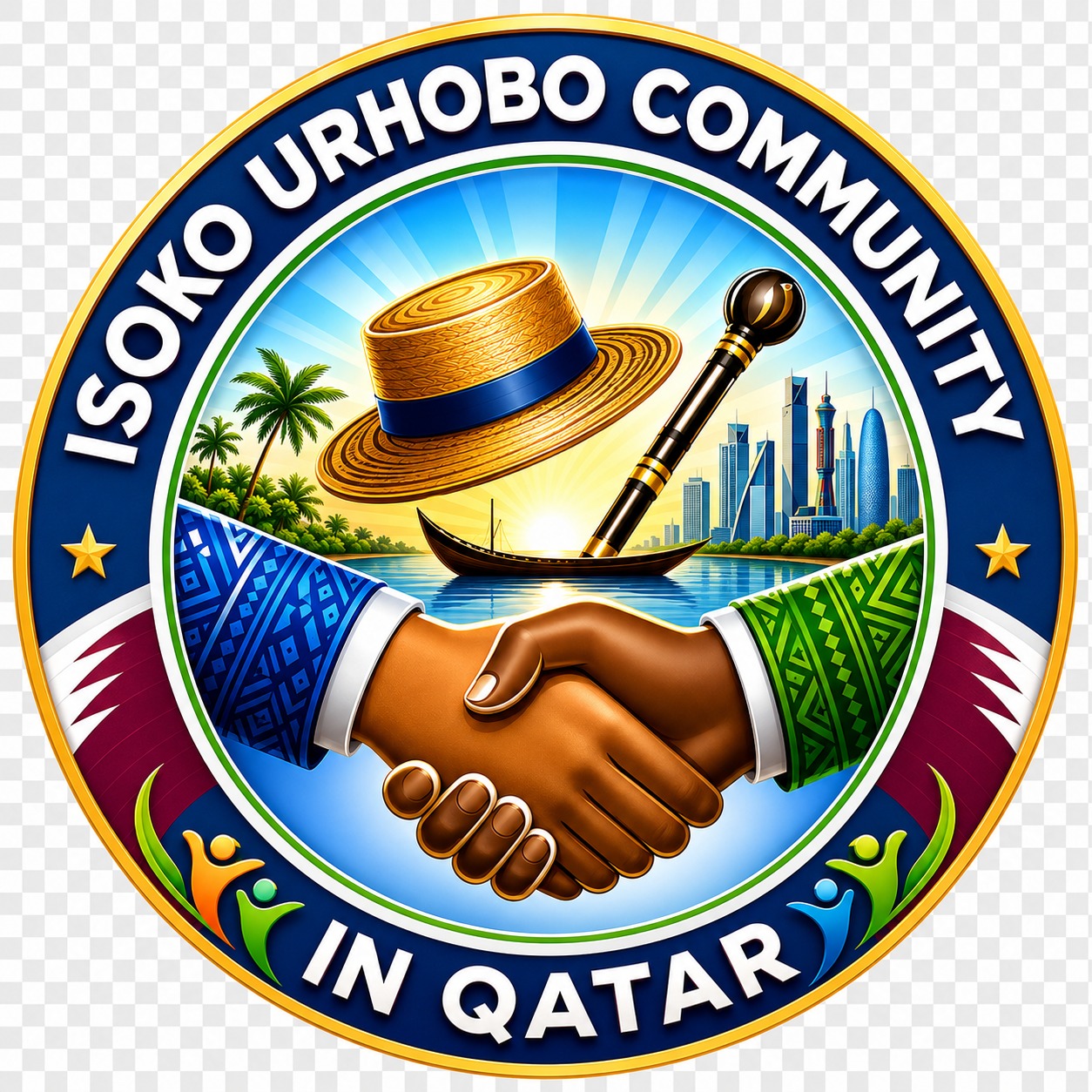 Isoko Urhobo Community in Qatar logo